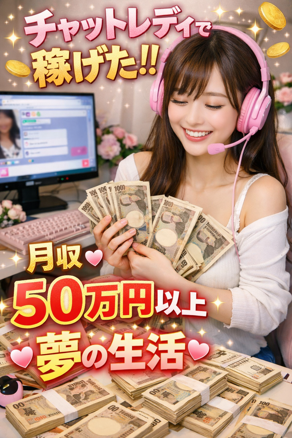 チャットレディはメンタルきつい？辞めたくなる理由と対処法